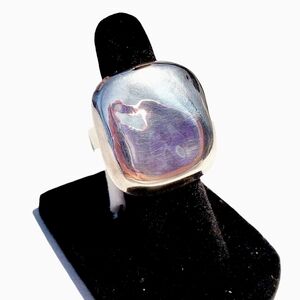 Vintage 925 Silve Ice Cube Ring